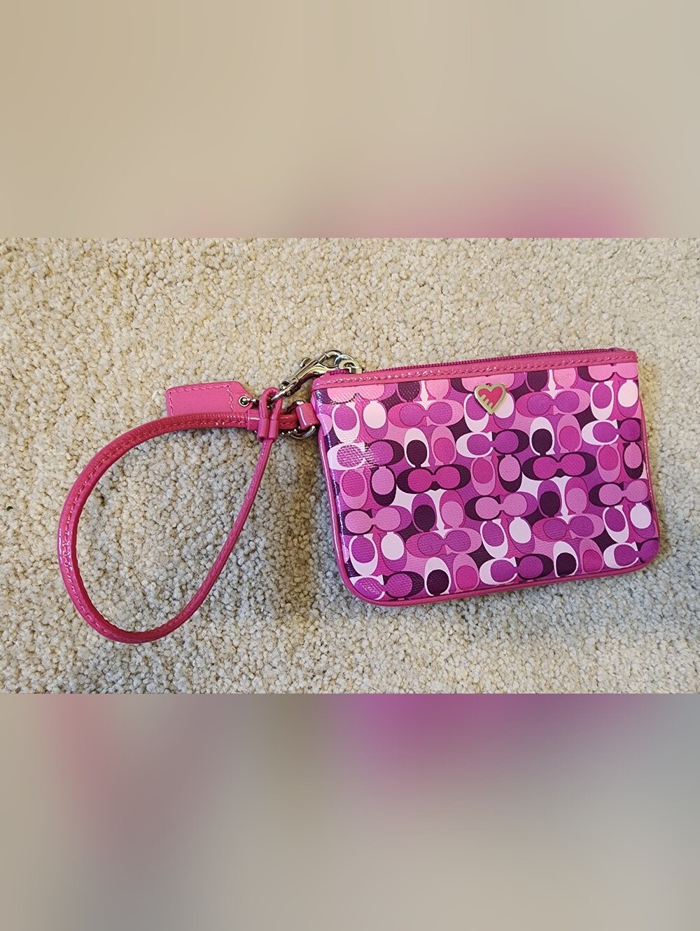 Coach Poppy Wristlet
